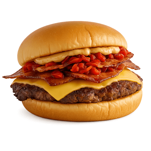 Hamburguesa de bacon